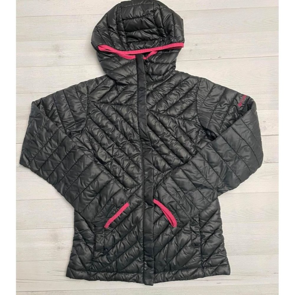 Columbia‎ Girls Powder Lite hooded Puffer Jacket 14/16